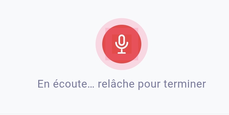 Dictée vocale